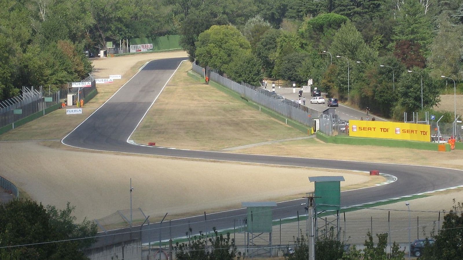 Raceauto op Autodromo Enzo e Dino Ferrari