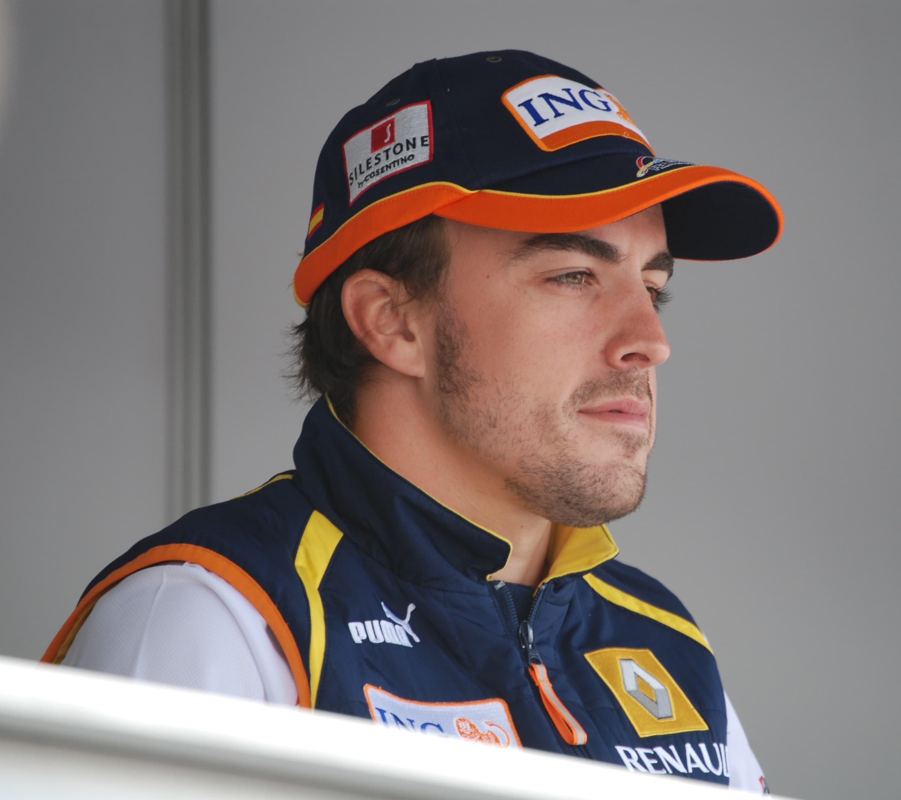 Fernando Alonso tijdens een Formule 1-weekend