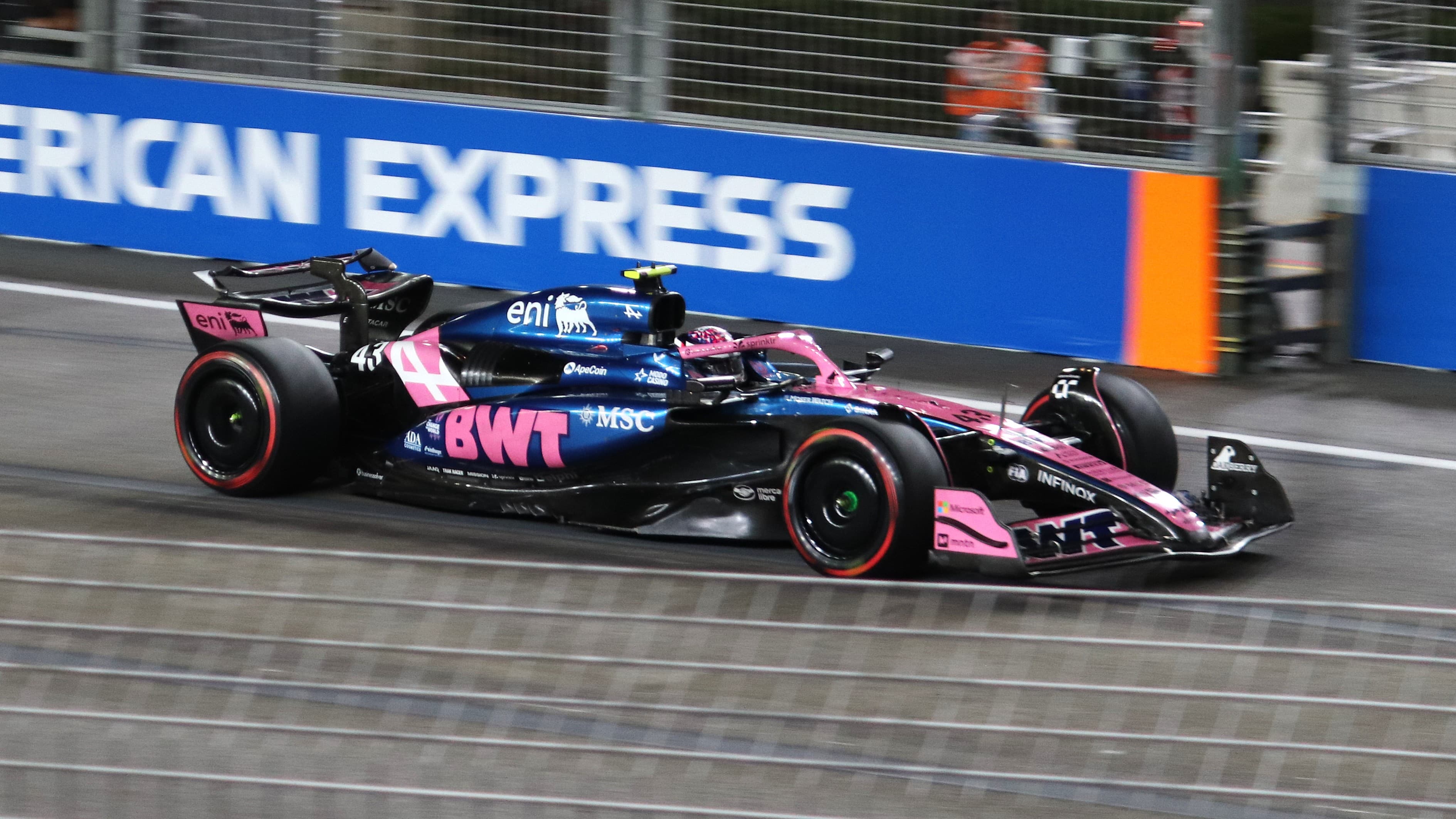 Franco Colapinto tijdens een Formule 1-weekend