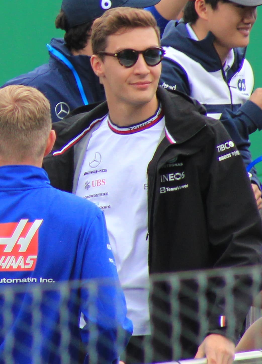 George Russell tijdens een Formule 1-weekend