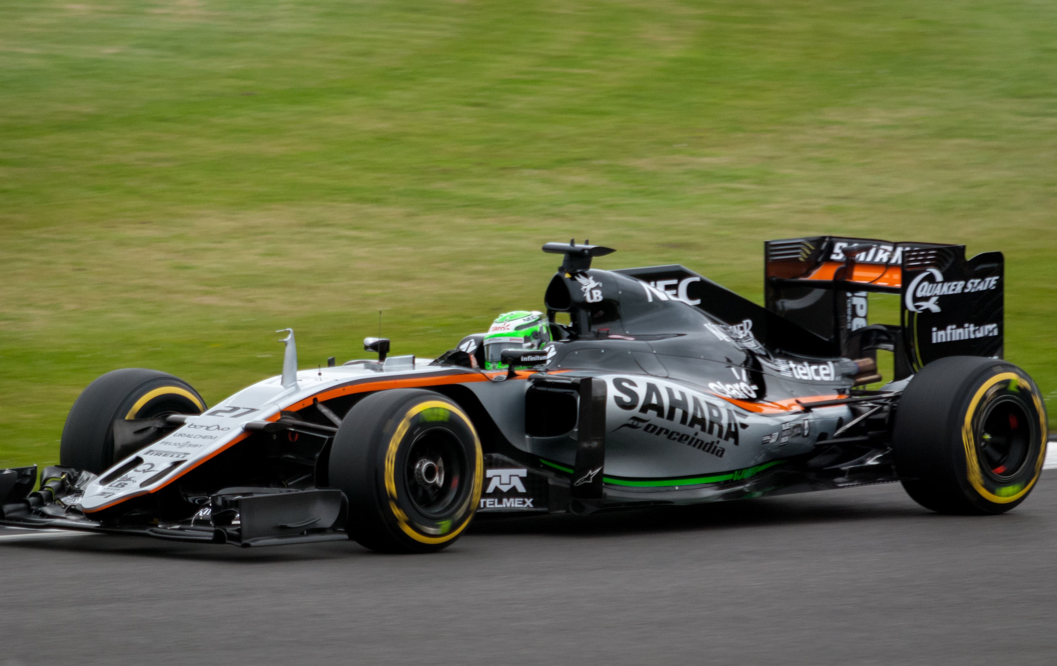 Nico Hülkenberg tijdens een Formule 1-weekend