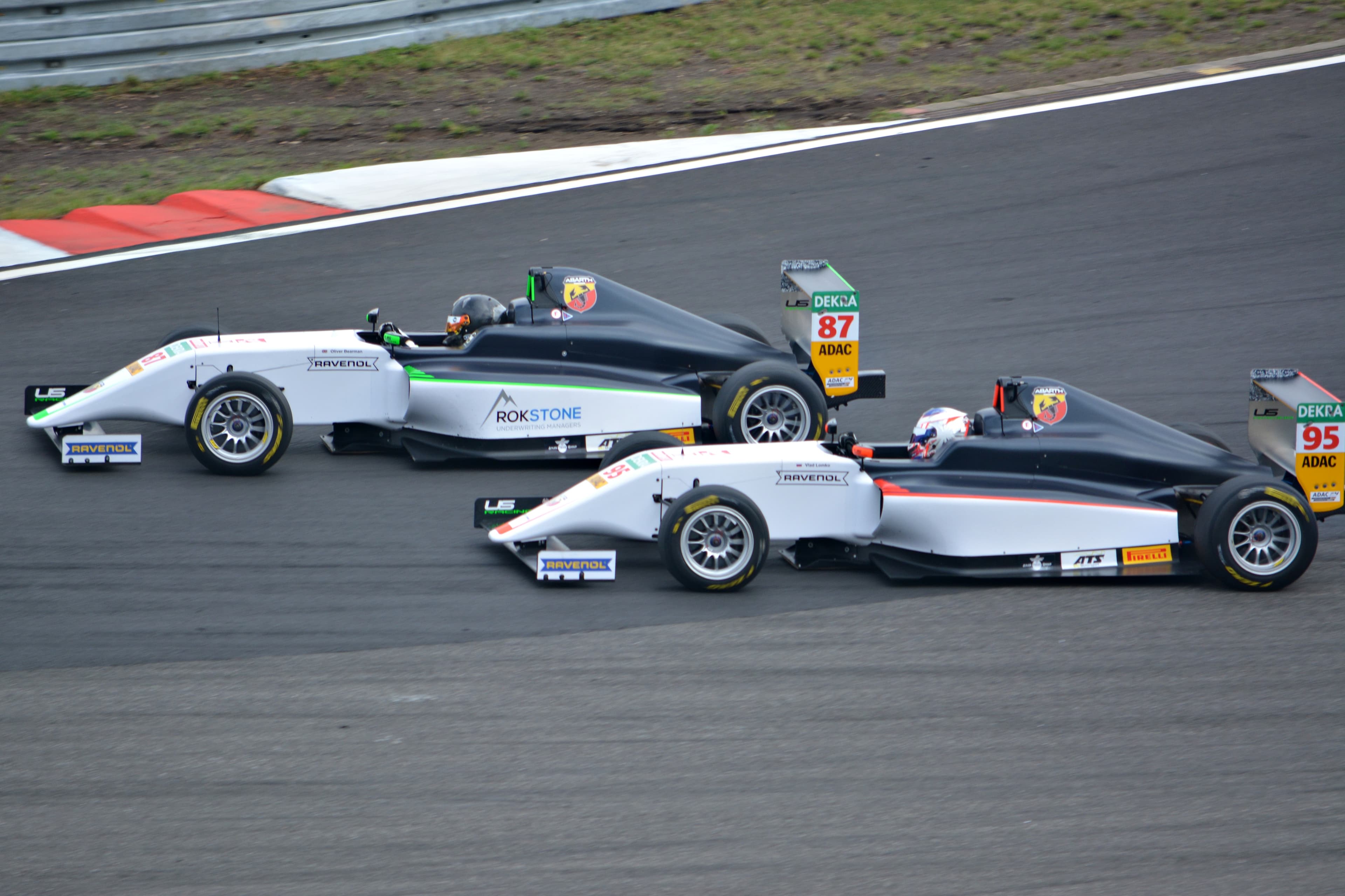 Oliver Bearman tijdens een Formule 1-weekend