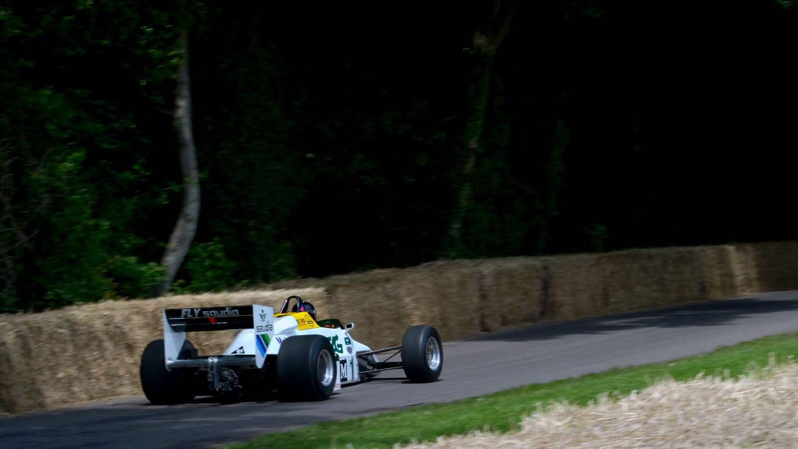 Williams Formule 1-auto op het circuit