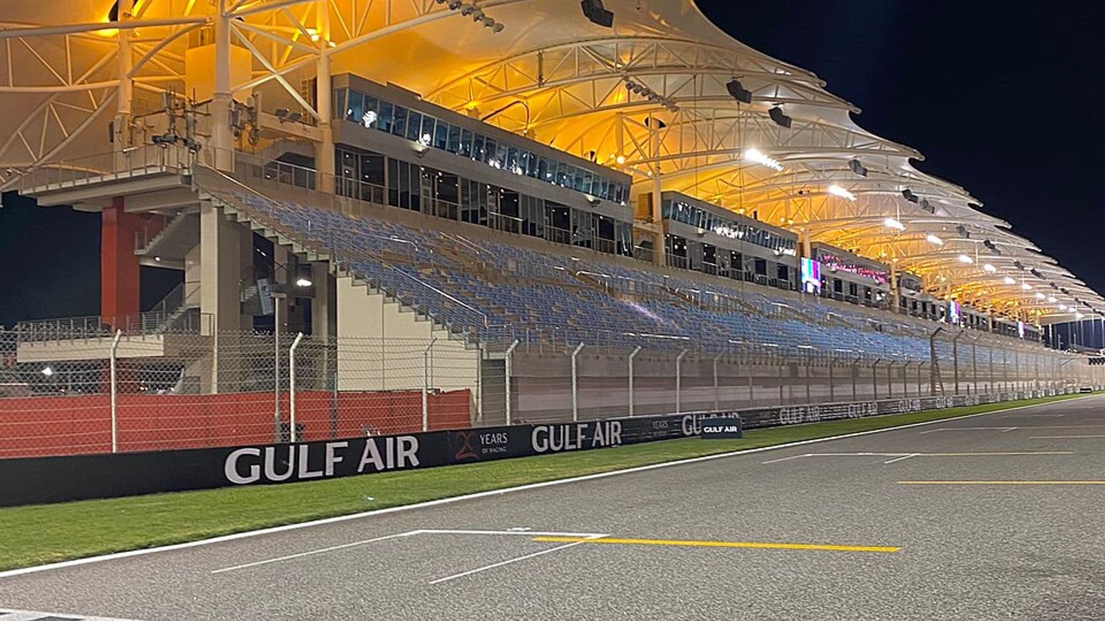 Bahrain International Circuit voor de Formule 1-race