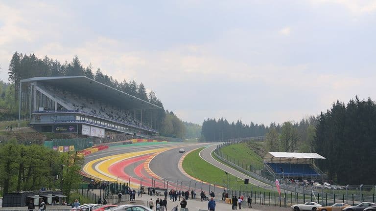 Circuit de Spa-Francorchamps in de Ardennen