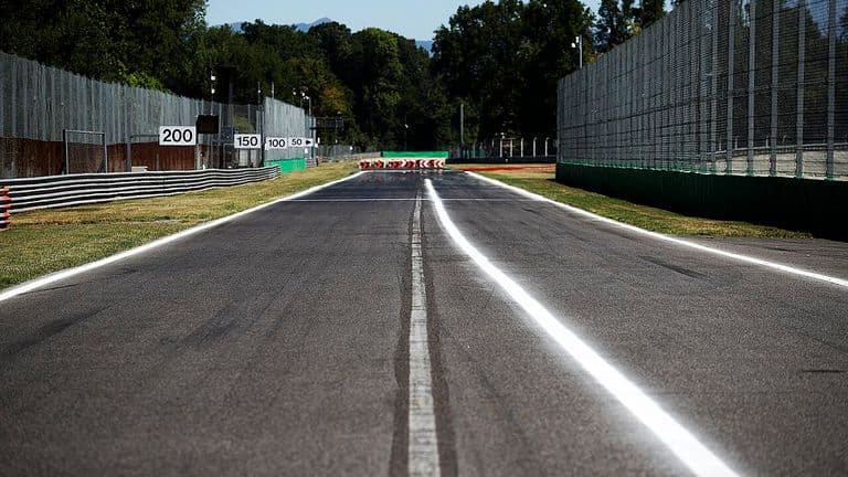 Racelijn op Autodromo Nazionale Monza