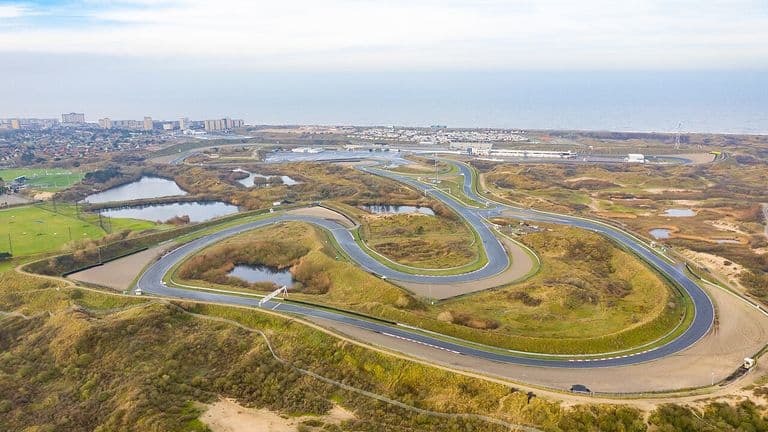 Luchtfoto van Circuit Zandvoort