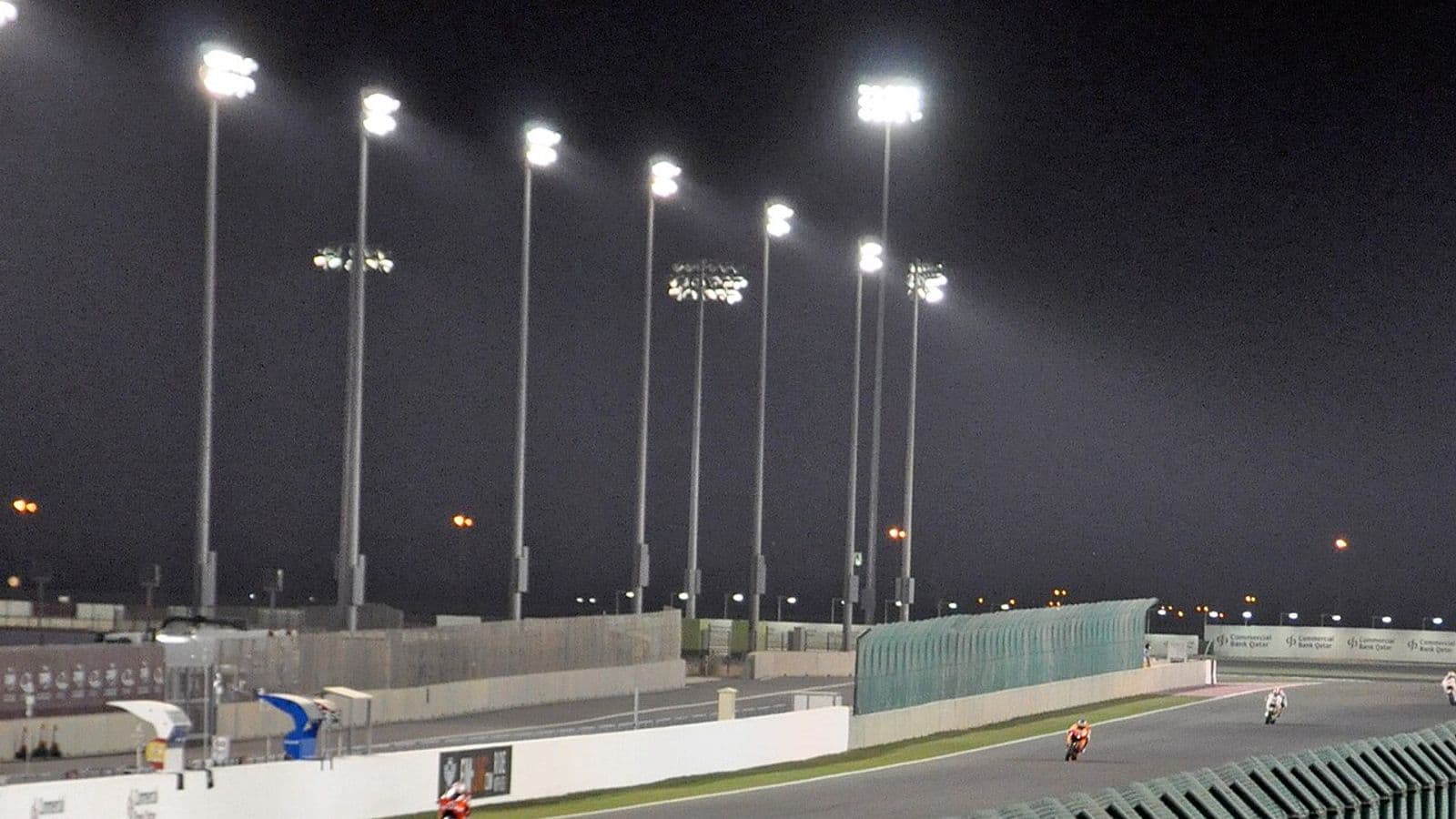 Nachtelijke race op Lusail International Circuit