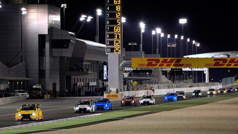 Race op Lusail International Circuit in Qatar